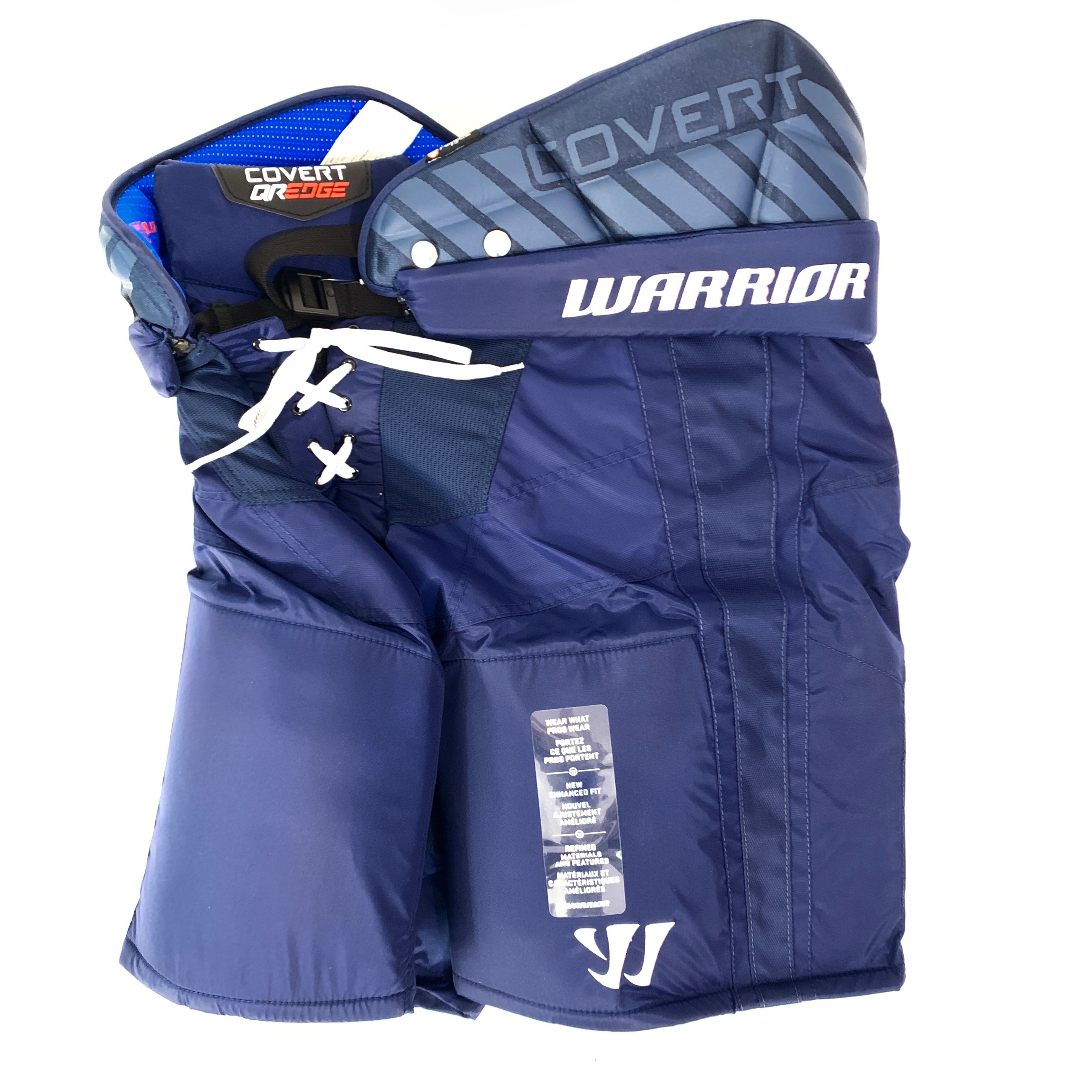 Pantalon de hockey Warrior Covert QR Edge Pro Stock (bleu marine)